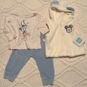 🍂3 for $15🍂 NWT Disney Baby 3 Piece Set